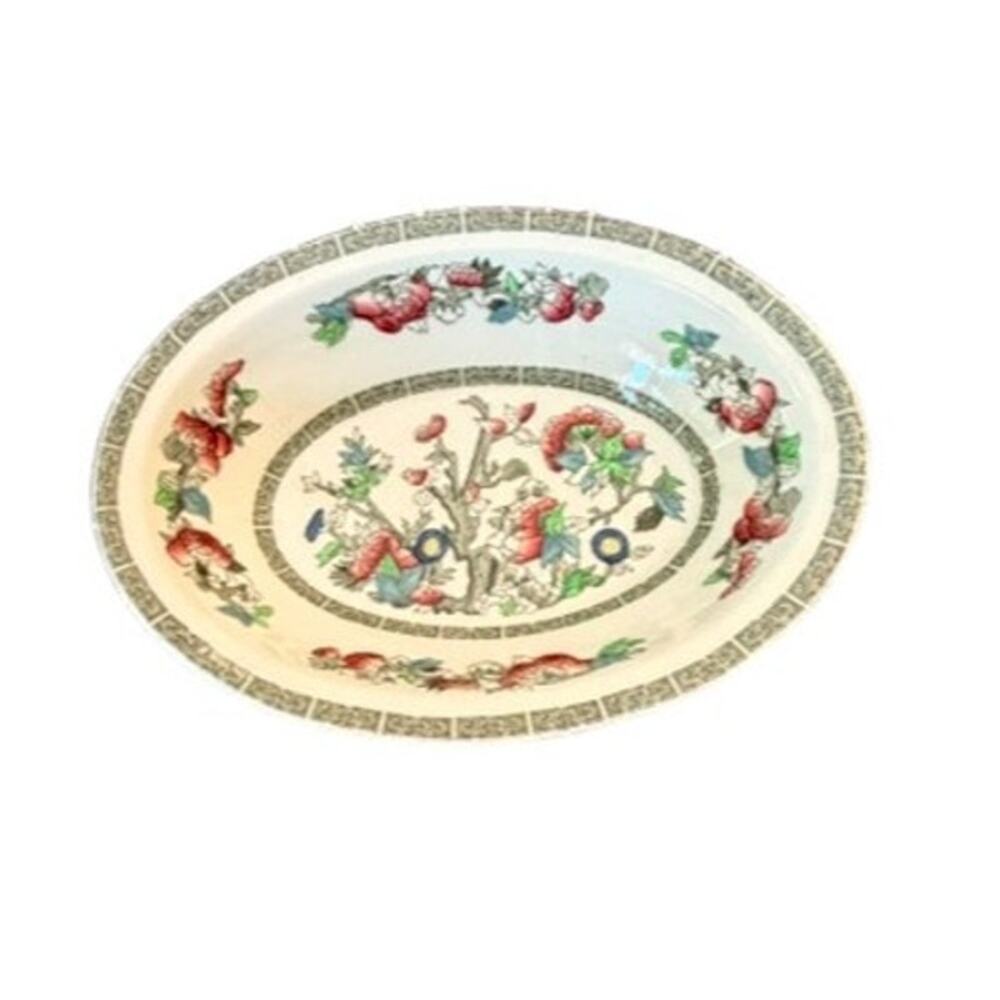 Johnson Brothers Indian Tree 12" Oval Serving Platter Vintage England